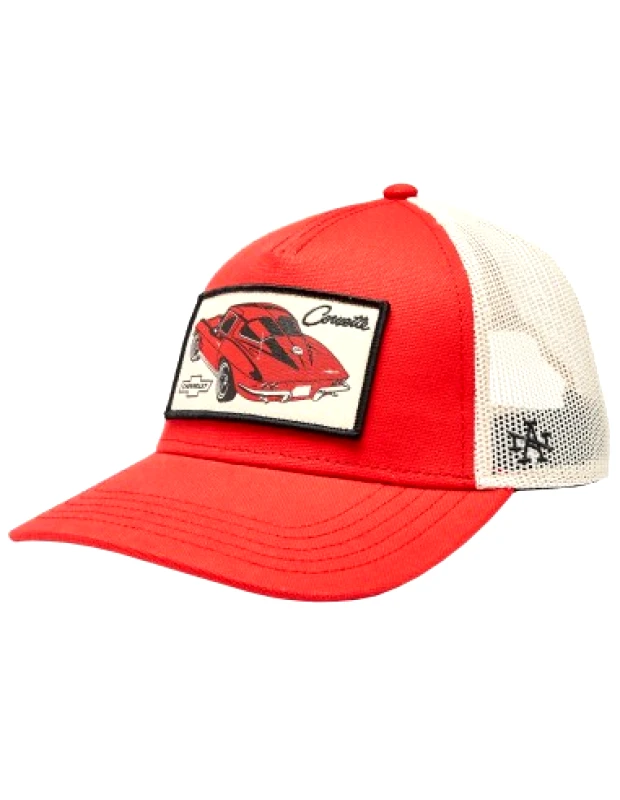 American Needle American Needle Valin Jockey με Δίχτυ Κόκκινο SMU679A-CORVETTE