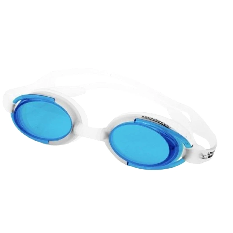 Aqua-Speed Swimming goggles Aqua-Speed Malibu white-blue