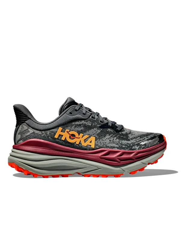 Hoka Hoka Stinson 7 1141530-ΓΚΡΙ Ανδρικά Αθλητικά Παπούτσια Trail Running Γκρι