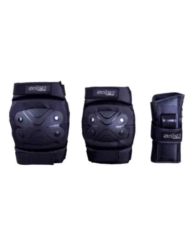 Solex Sports Solex Combo 30068XL Σετ Προστατευτικών για Rollers Μαύρο