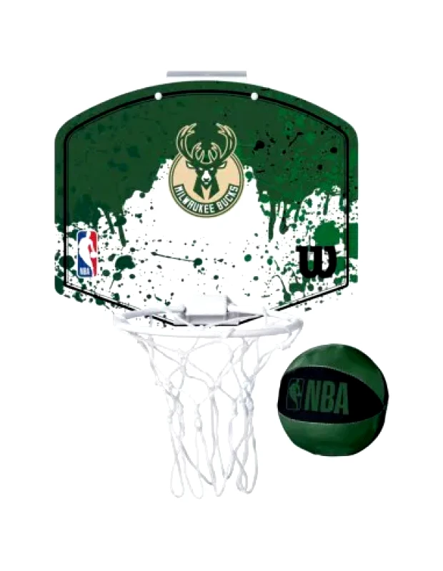Wilson Wilson NBA Team Milwaukee Bucks Mini Hoop WTBA1302MIL