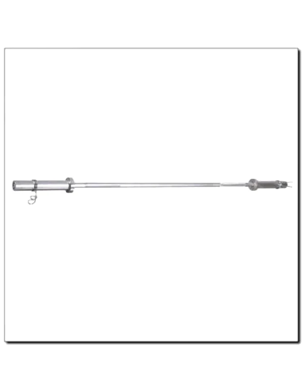 HMS HMS GO200 Ίσια Μπάρα Ολυμπιακού Τύπου Φ50 16.2kg Μήκους 200cm με Κολάρα Μανταλάκια