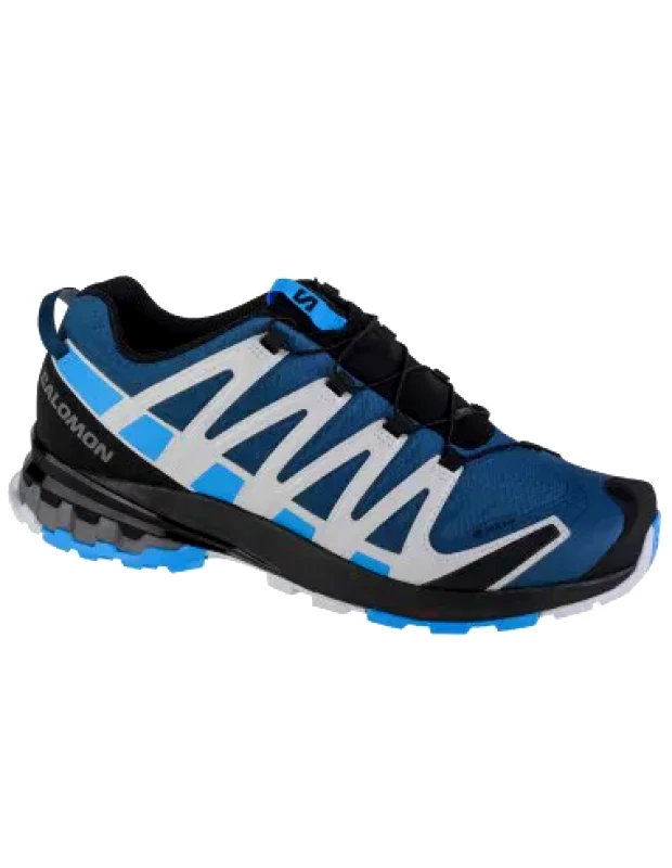 Salomon Salomon XA Pro 3D V8 GTX L41629200 Ανδρικά Αθλητικά Παπούτσια Trail Running Αδιάβροχα με Μεμβράνη Gore-Tex Blue / Blithe