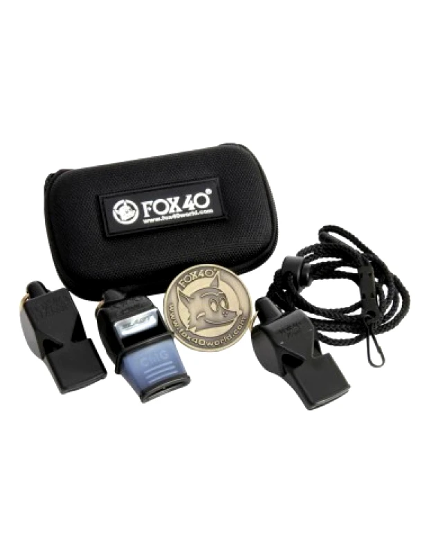 Fox40 Fox 40 referee set 3 whistles case