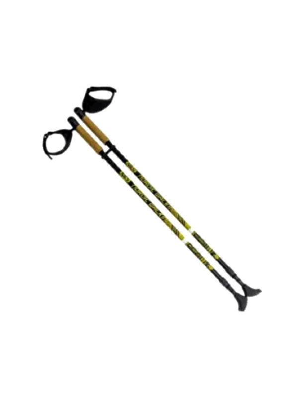 Nils Extreme Nils Extreme Nordic NW603 Τηλεσκοπικά Μπατόν Ορειβασίας 2τμχ Κίτρινα