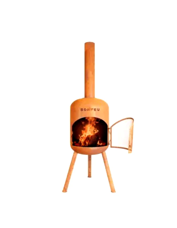 Inny Bonfeu Bonbono rust garden fireplace 4501R