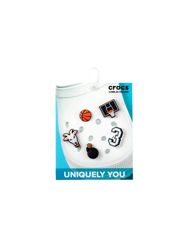 Crocs Crocs Jibbitz Basketball Star 5 Pack 10009750 pins