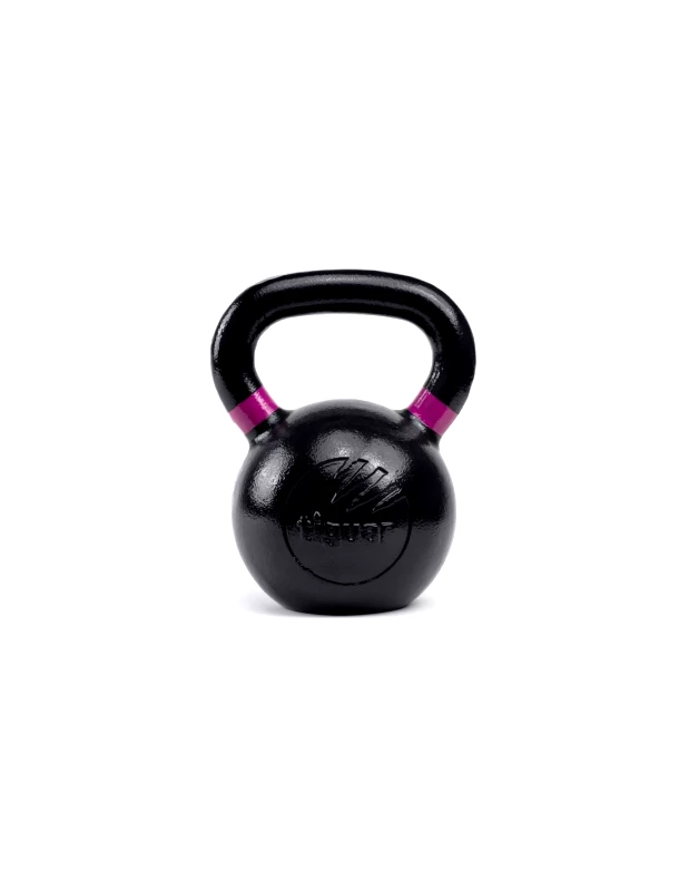 Tiguar Tiguar Raw V2 TI-KB0024RV2 Kettlebell από Μαντέμι 24kg Μαύρο