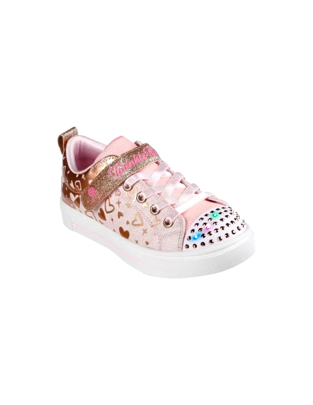 Skechers Skechers S Lights Twinkle Sparks Heather Charm Jr 314787LLPRG LT shoes