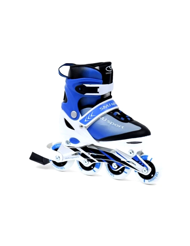 Smj SMJ Sport BS-901MA Inline Αυξομειούμενα Rollers Μπλε/Λευκά Παιδικά
