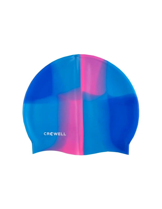 Crowell Crowell Multi Flame 09 Σκουφάκι Κολύμβησης Ενηλίκων από Σιλικόνη Πολύχρωμο