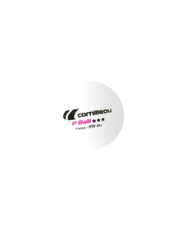 Inny Cornilleau table tennis balls PBALL ITTF white 3 pcs