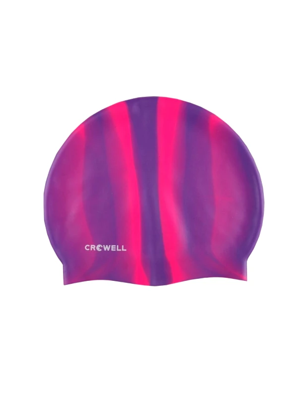 Crowell Crowell Multi Flame 05 Σκουφάκι Κολύμβησης Ενηλίκων από Σιλικόνη Πολύχρωμο