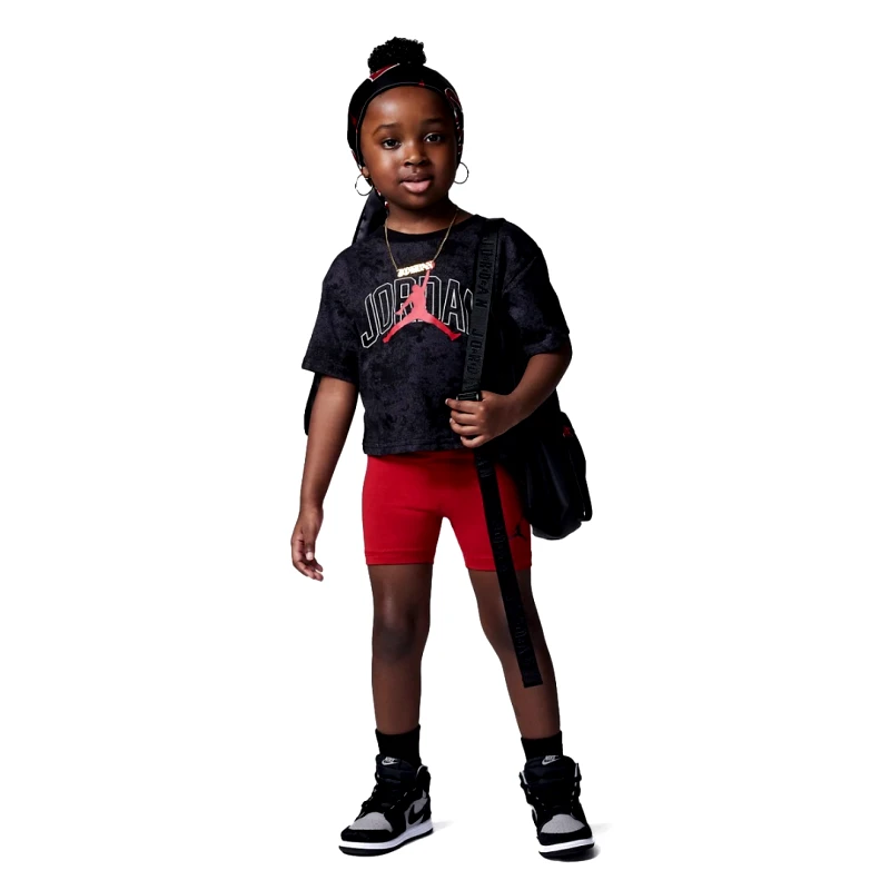 JORDAN AJ FLIGHT BIKE SHORT SET 35C299-R78 Πολύχρωμο φωτογραφία