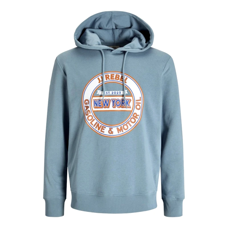 JJ REBEL JJ REBEL JREBCASPER SWEAT HOOD 12266364-MOUNTAIN SPRING Σιελ
