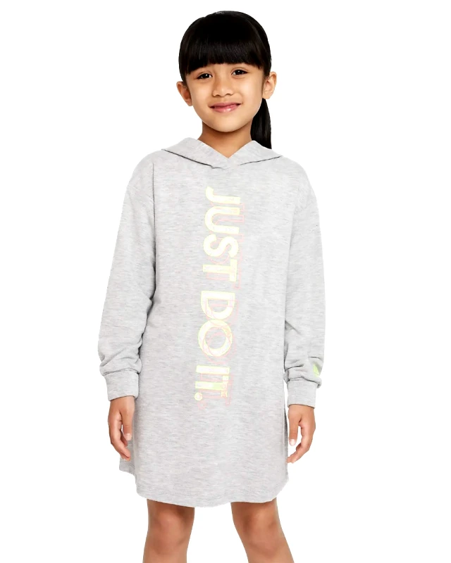 Nike NIKE DREAM CHASER HOODED FT DRESS 36J905-GAK Γκρί