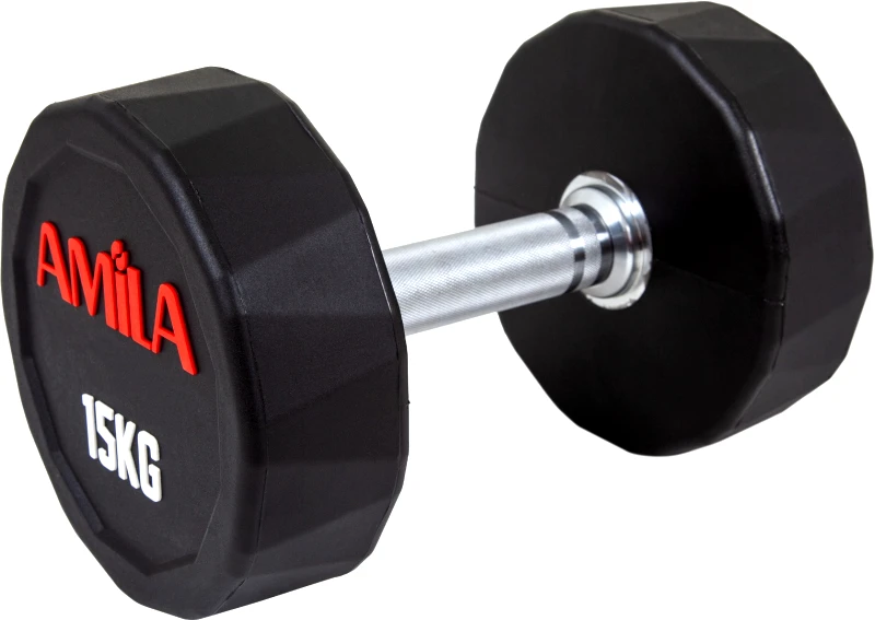AMILA 15KG AMILA POLYGON PU CHROMED HANDLE 94359-Ο-C Ο-C φωτογραφία