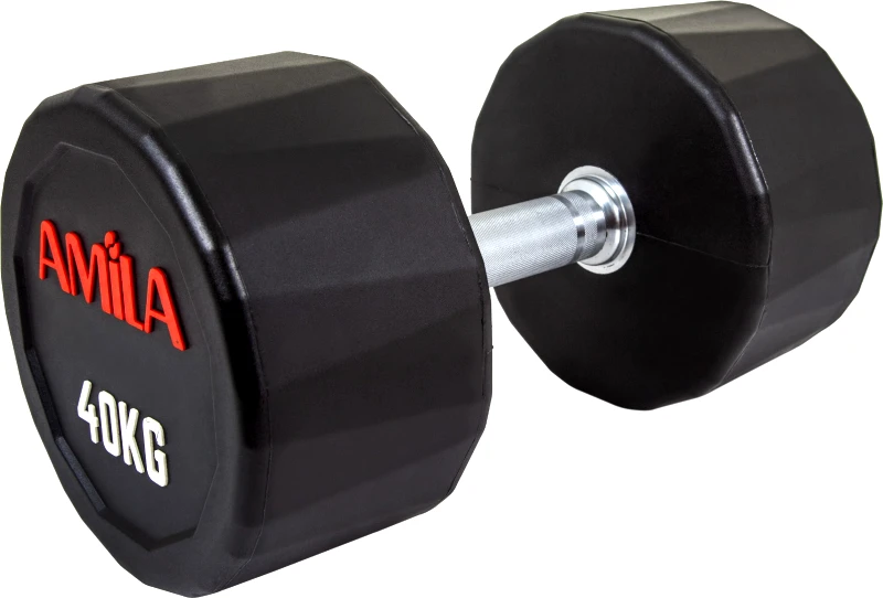 AMILA 40KG AMILA POLYGON PU CHROMED HANDLE 94367-O-C Ο-C φωτογραφία