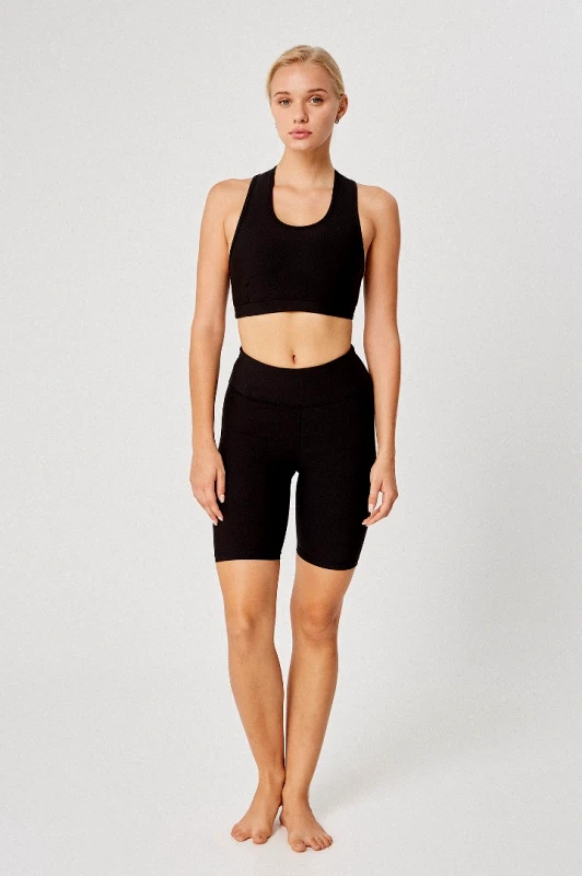Baya BAYA BIKER LEGGING BODY TECH 45404-BLACK Μαύρο