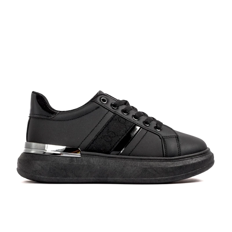 Mellisa Γυναικεία μαύρα sneakers δίσολα Mellisa MS3068