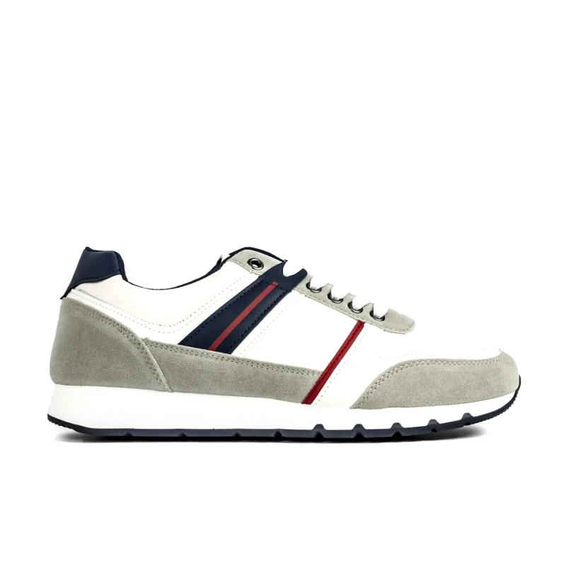 Naban Naban Ανδρικά λευκά sneakers 32105-2
