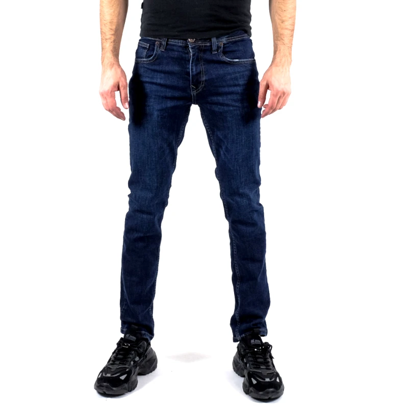 Blackzi Ανδρικό σκούρο μπλε τζιν Blackzi 5416