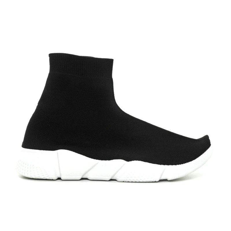 FM Ανδρικά μαύρα αθλητικά παπούτσια Slip-on L9XX246-1-NK368