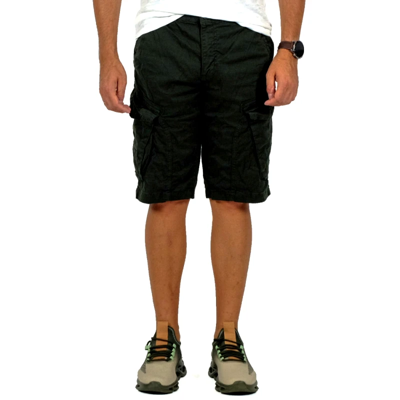 Blackzi Ανδρικό σκούρο πράσινο βερμούδα cargo Blackzi 2091