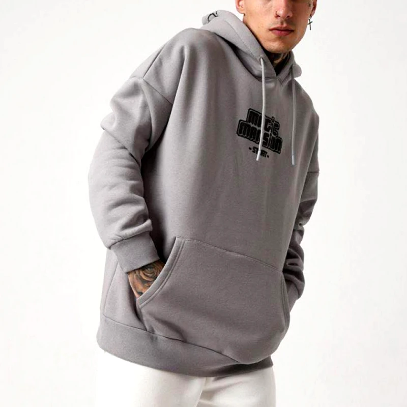 Breezy Ανδρικό γκρι φούτερ Breezy