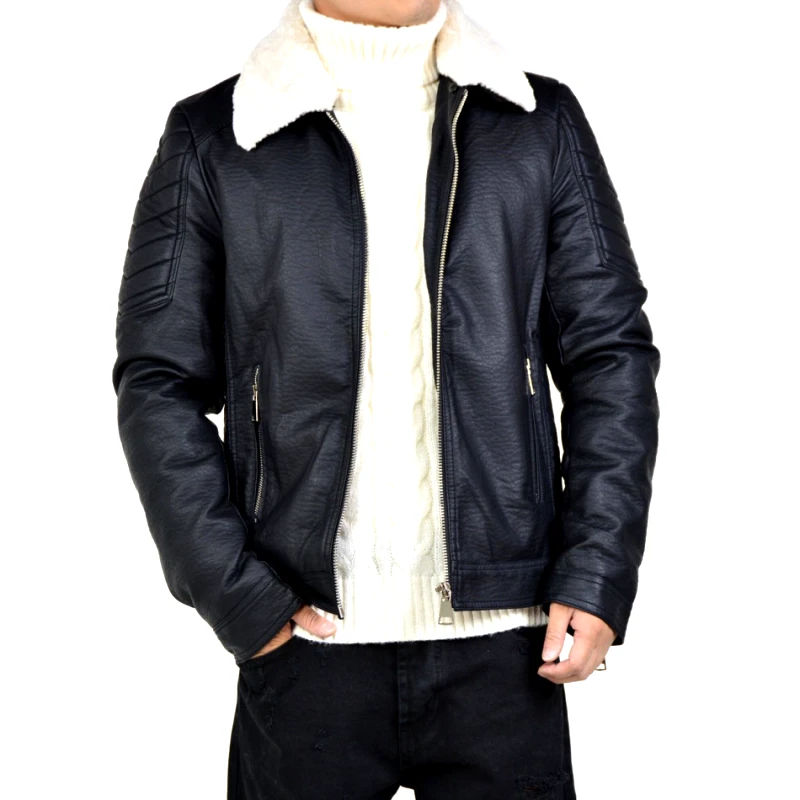 X-Feel Ανδρικό μαύρο μπουφάν bomber X-Feel 8850A