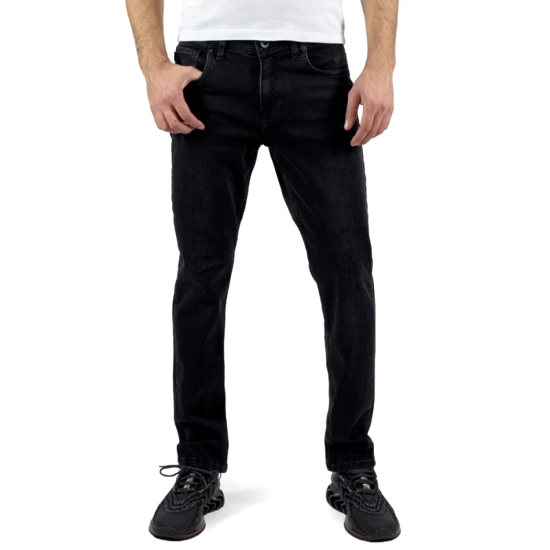 Blackzi Ανδρικό μαύρο τζιν Blackzi 5565