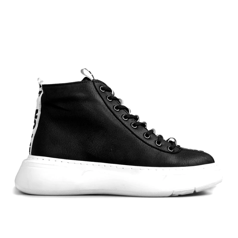 Wagoon Ανδρικά μαύρα ψηλά sneakers Wagoon