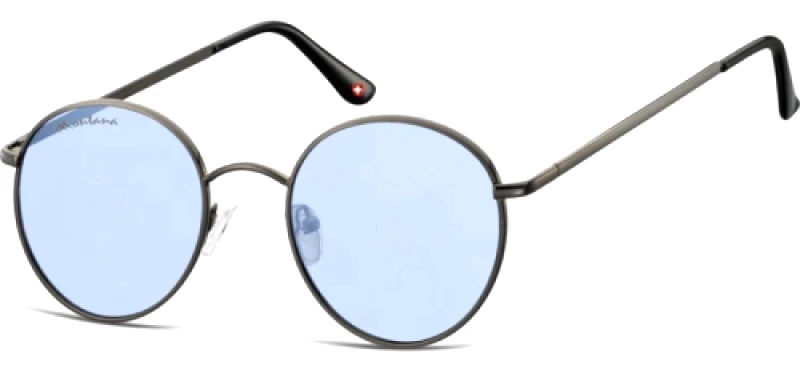 Γυαλιά ηλίου στρογγυλά, επίπεδους φακούς Montana FS85 φωτογραφία