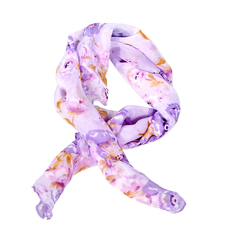 Scarf Square Design Flowers