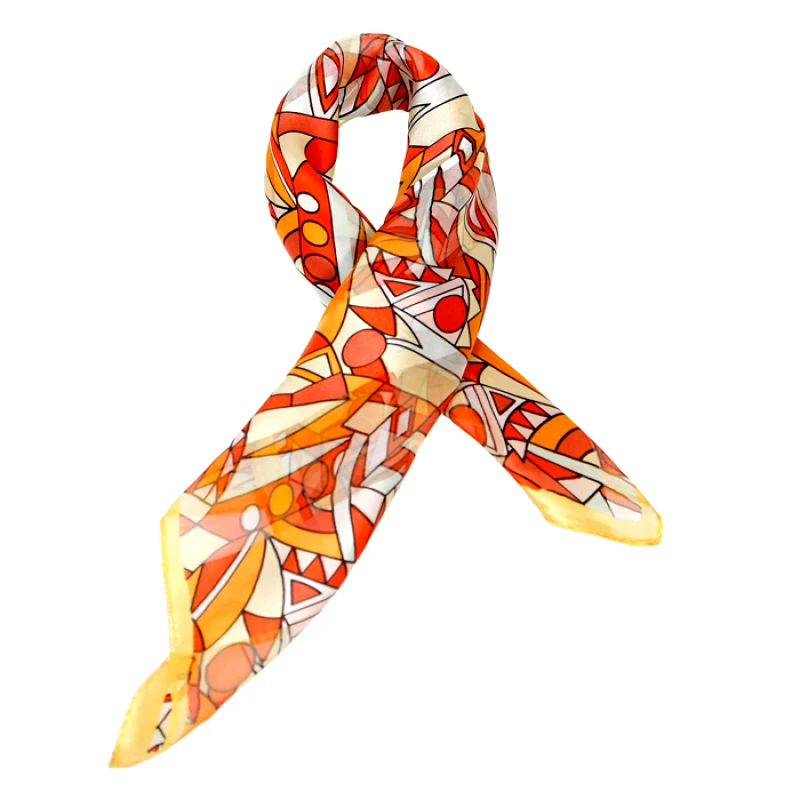 Silk Scarf Square Design