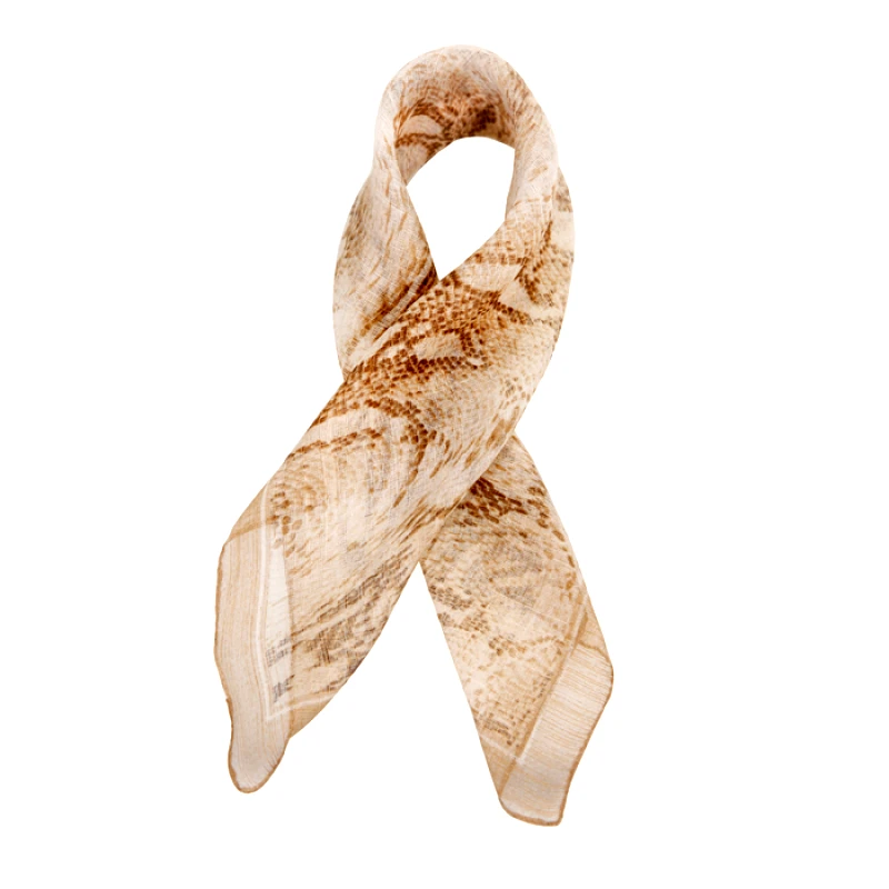 Scarf Square Snake Design