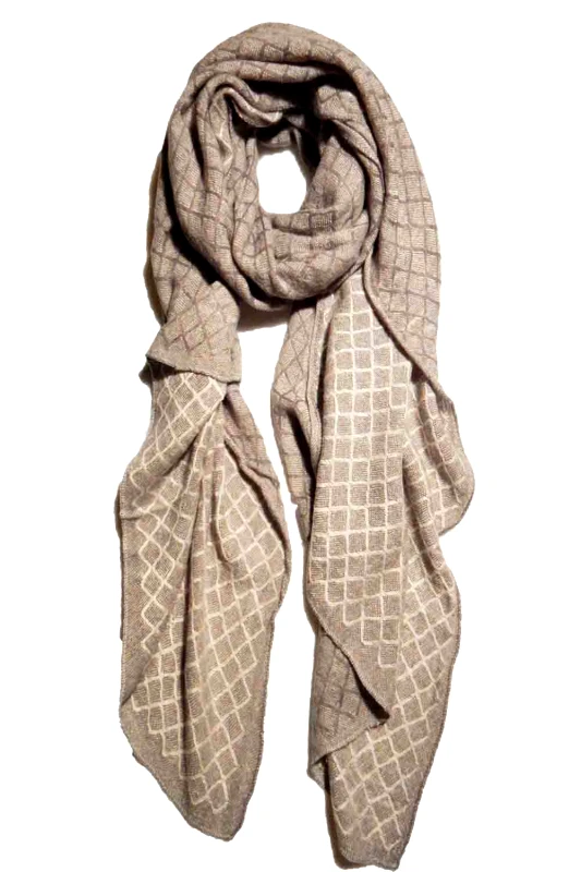 Pattern Knit Scarf