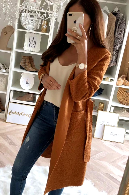 Hooded Cardigan