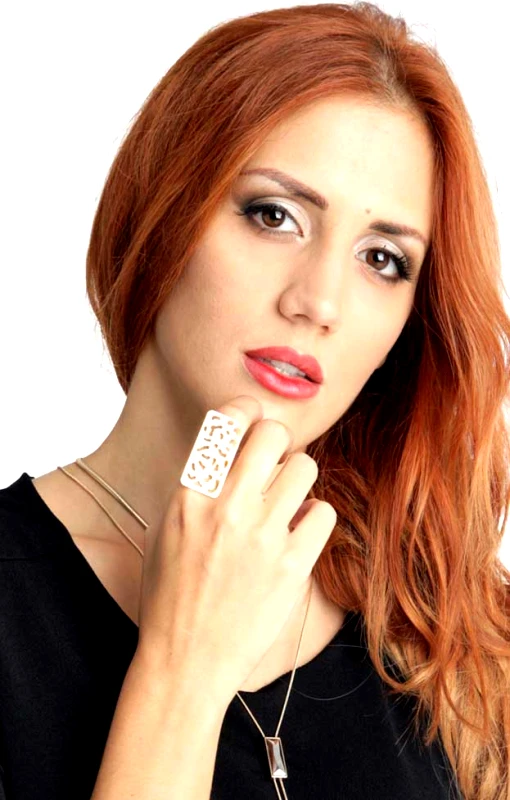 Handmade Cut Laser Ring