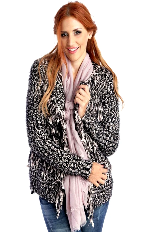 Classic Frayed Scarf