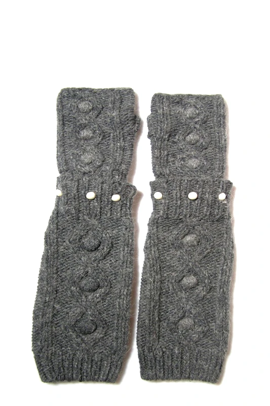 Fingerless Knitted Gloves