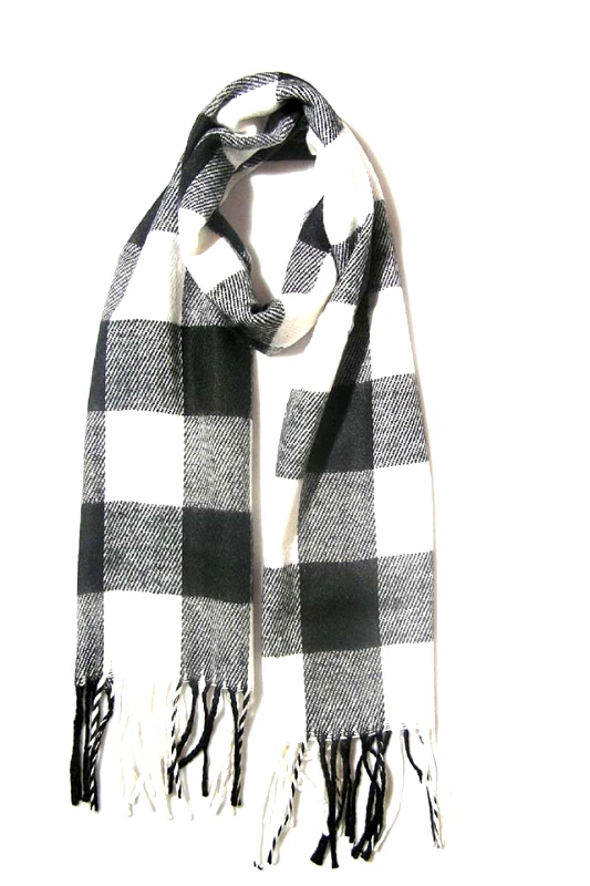 Checked Scarf