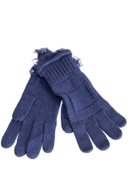 Gloves With Fringed Detail