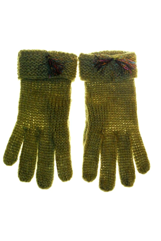 Gloves Colorful Tassel