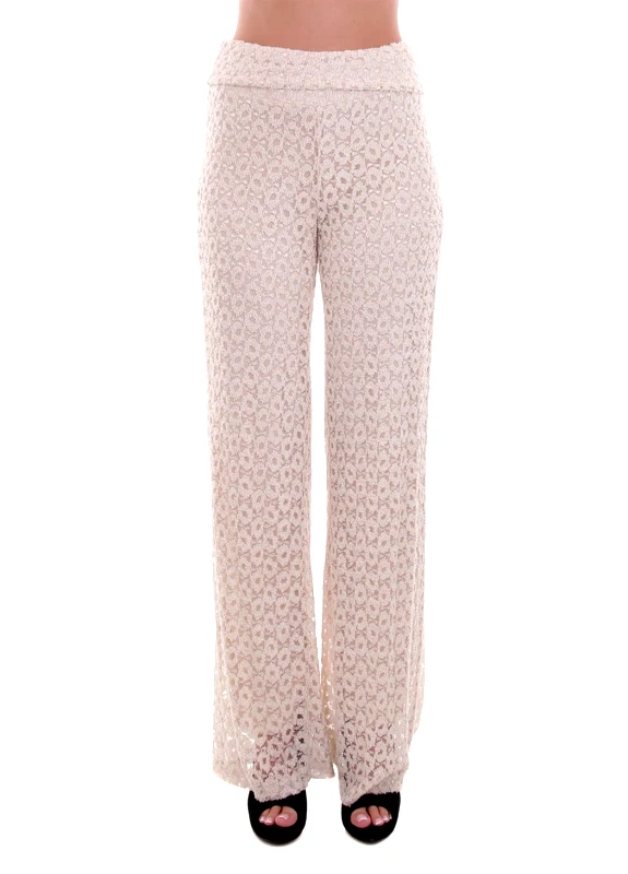 Embroidered Lace Pants
