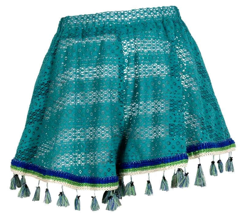 ΣΟΡΤ ΦΑΡΔΥ ΑΠΟ ΠΕΤΡΟΛ ΔΑΝΤΕΛΑ ΜΕ ΦΟΥΝΤΑΚΙΑ &amp; ΛΑΣΤΙΧΟ ΣΤΗΝ ΜΕΣΗ &quot;ALEX KATSAITI X STYLISHIOUS&quot;