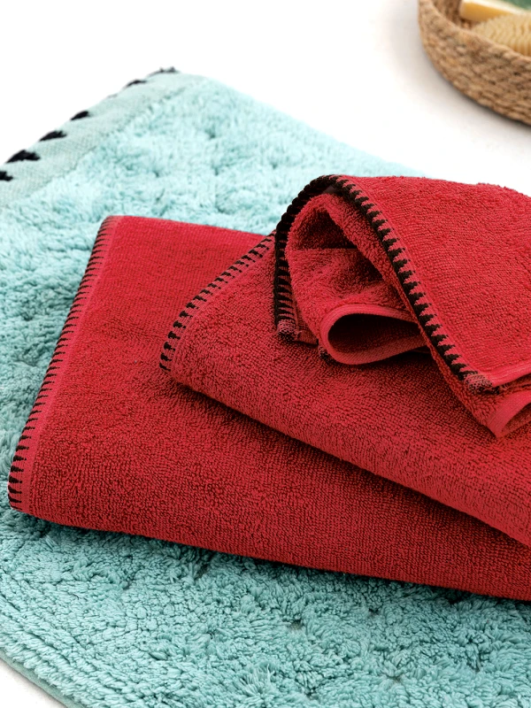 Palamaiki Πετσέτα Λουτρού Towels Collection 100x150 BROOKLYN RED