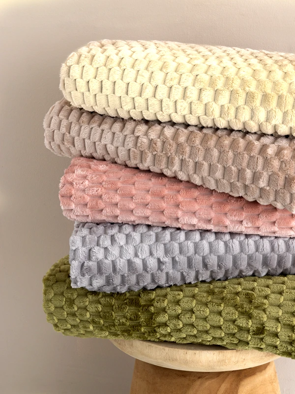 Palamaiki Κουβέρτα Fleece 220x240 ASTER CREME