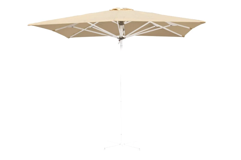 LIANOS Τετράγωνη Αυτόματη Ομπρέλα 400 x 400cm , Με Αλουμίνιο Σκελετό