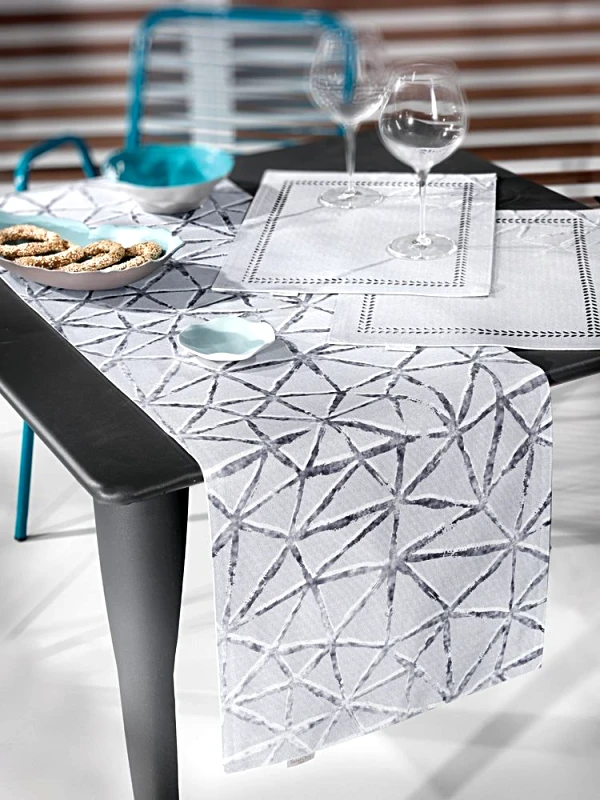 Saint Clair Σουπλά 3004 Silver laser cut 45x33